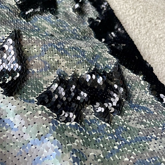 NWT Free People Skinny Sequin Camo Mini Skirt - Picture 12 of 16